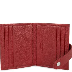 Lancaster Porte-cartes avec rabat a pression Foulonne PM*Femme Porte-Cartes Femme