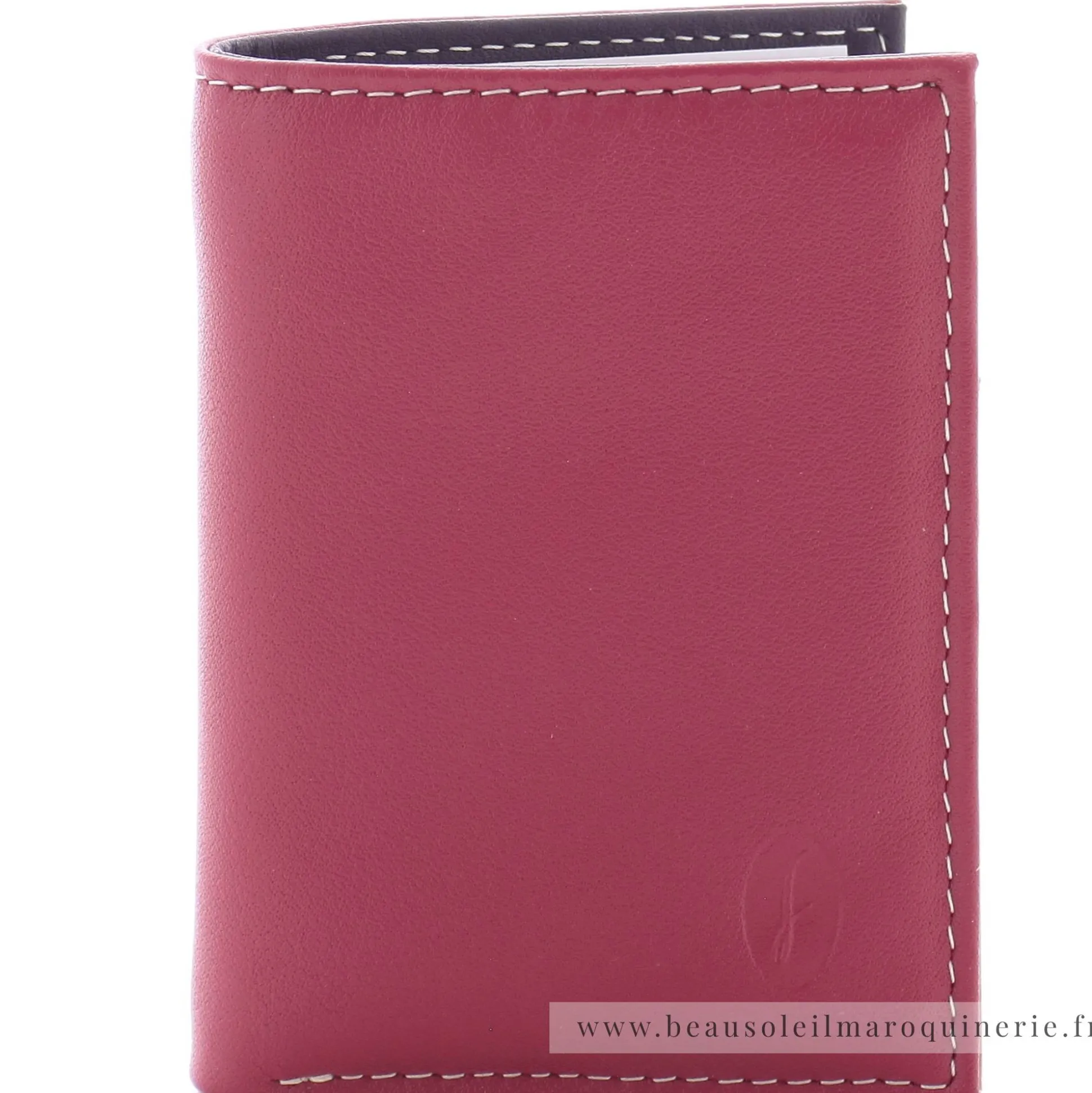Francinel Porte-cartes Casual multicolore cuir 14 fentes*Femme Porte-Cartes Femme