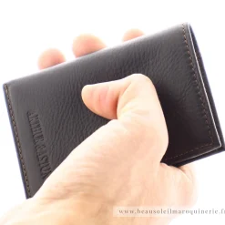 Arthur Aston Porte-cartes cuir plonge Pablo*Homme Porte-Cartes Homme