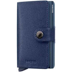 Secrid Porte-cartes cuir texture Miniwallet Crisple*Femme Porte-Cartes Femme