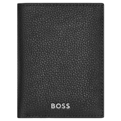 Hugo Boss Porte-cartes double Classic Grained en cuir graine*Homme Porte-Cartes Homme