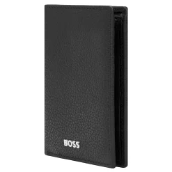 Hugo Boss Porte-cartes double Classic Grained en cuir graine*Homme Porte-Cartes Homme