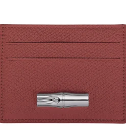 Longchamp Porte-cartes effet graine Le Roseau*Femme Porte-Cartes Femme