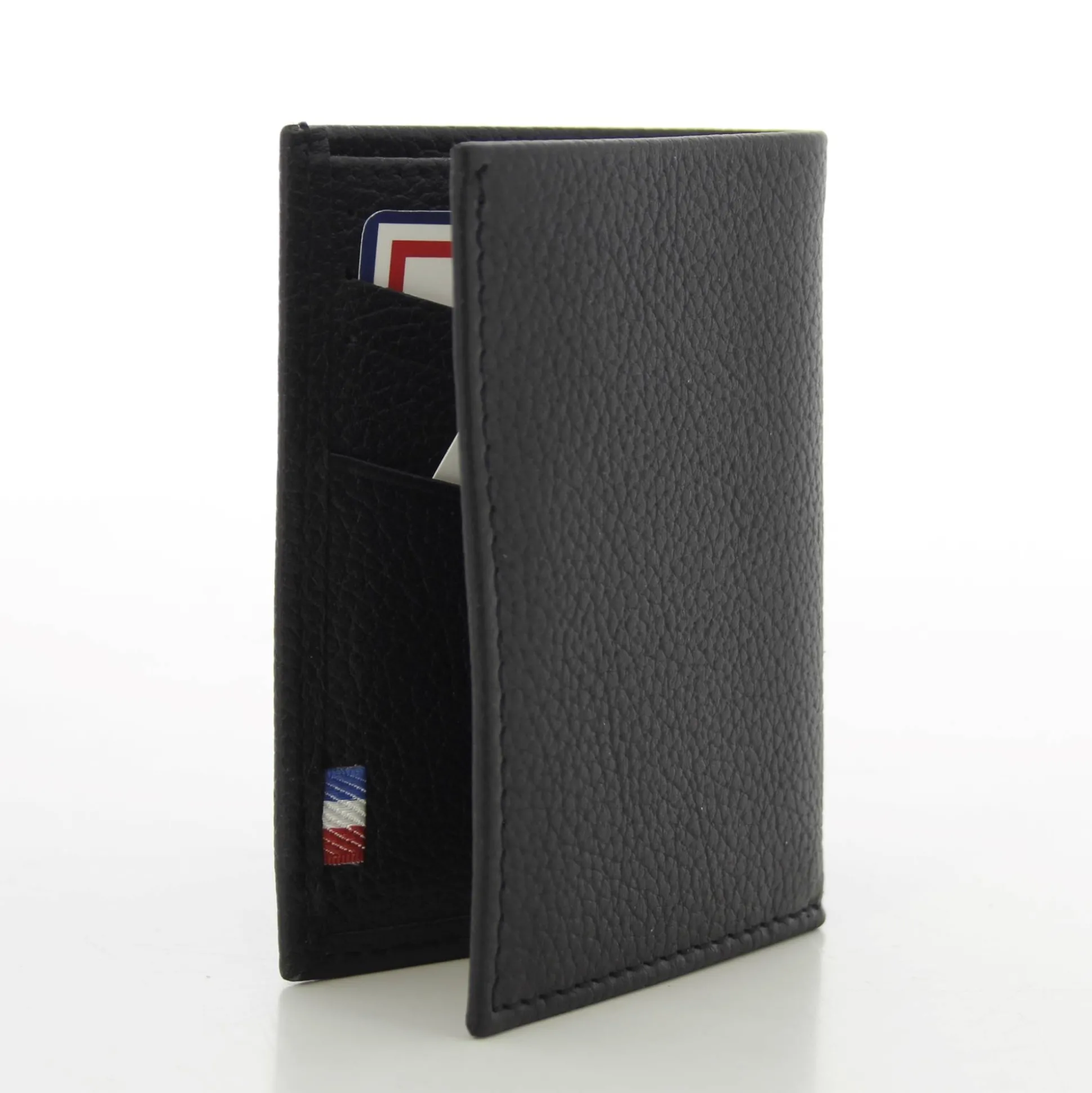 Frandi Porte-cartes en cuir de vachette graine*Homme Porte-Cartes Homme