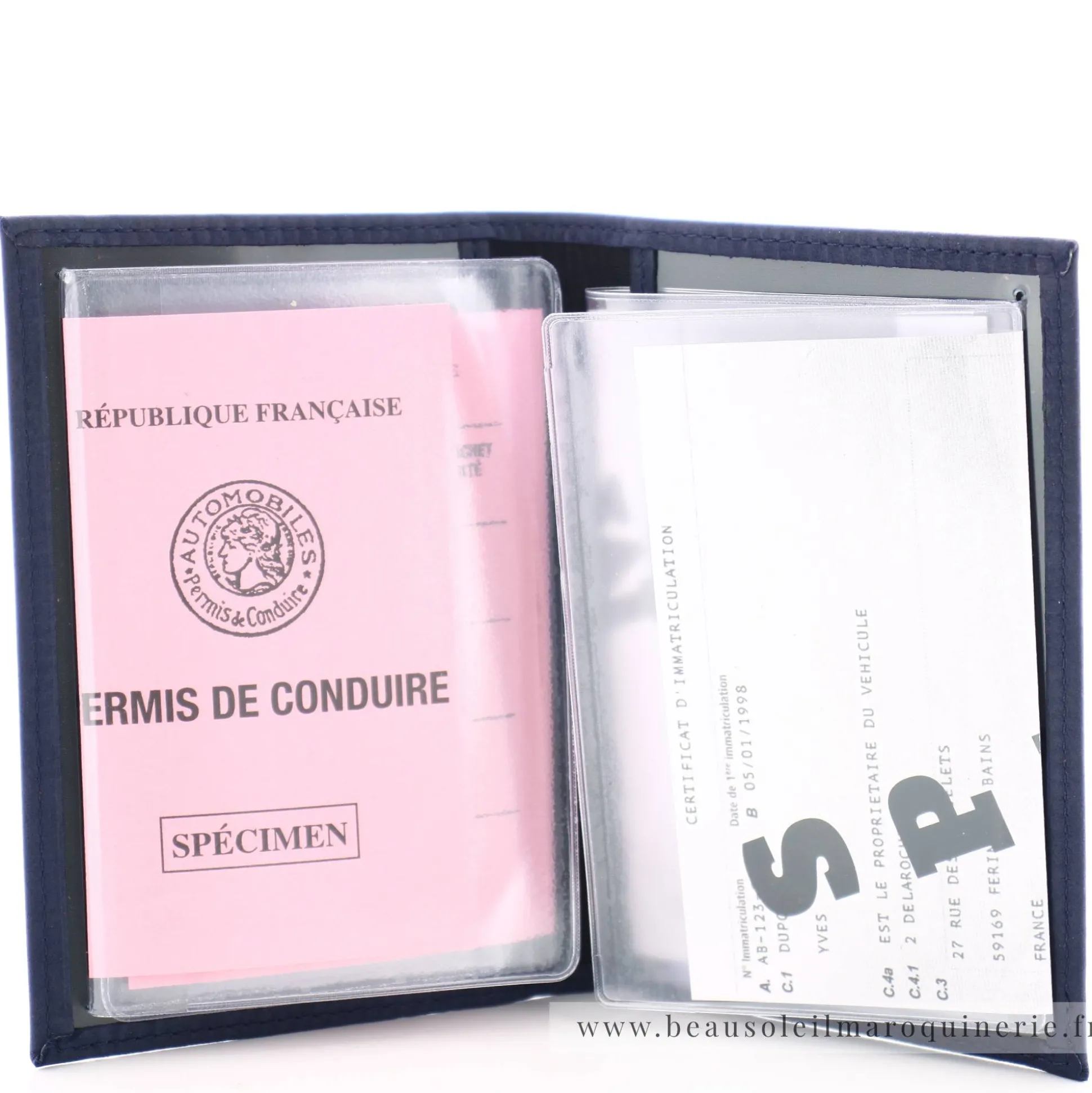 Frandi Porte-cartes en cuir Nubuck pour papiers*Femme Porte-Cartes Femme