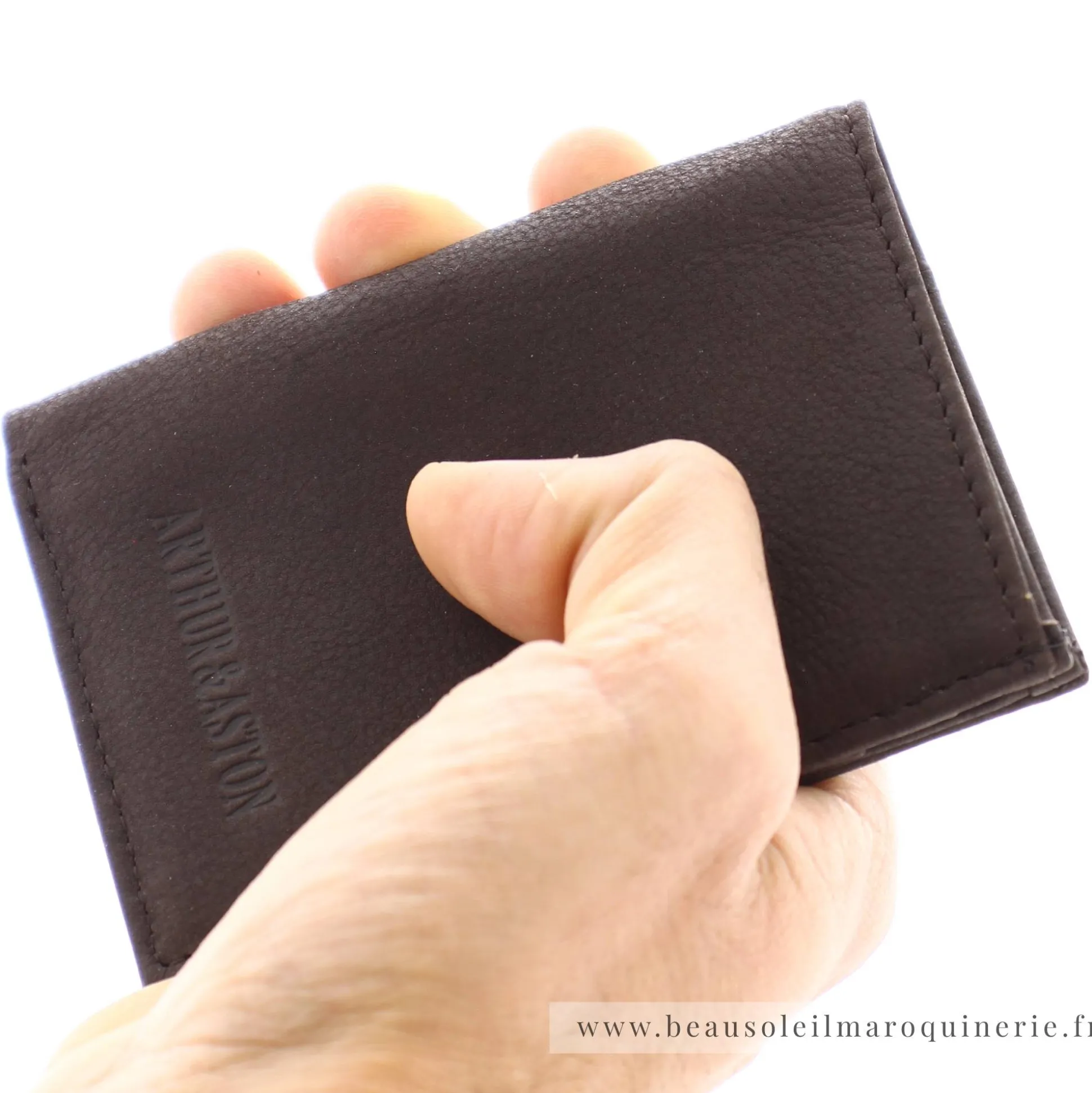 Arthur Aston Porte-cartes en cuir Oscar*Homme Porte-Cartes Homme
