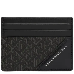 Tommy Hilfiger Porte-cartes en cuir TH Monogram*Homme Porte-Cartes Homme