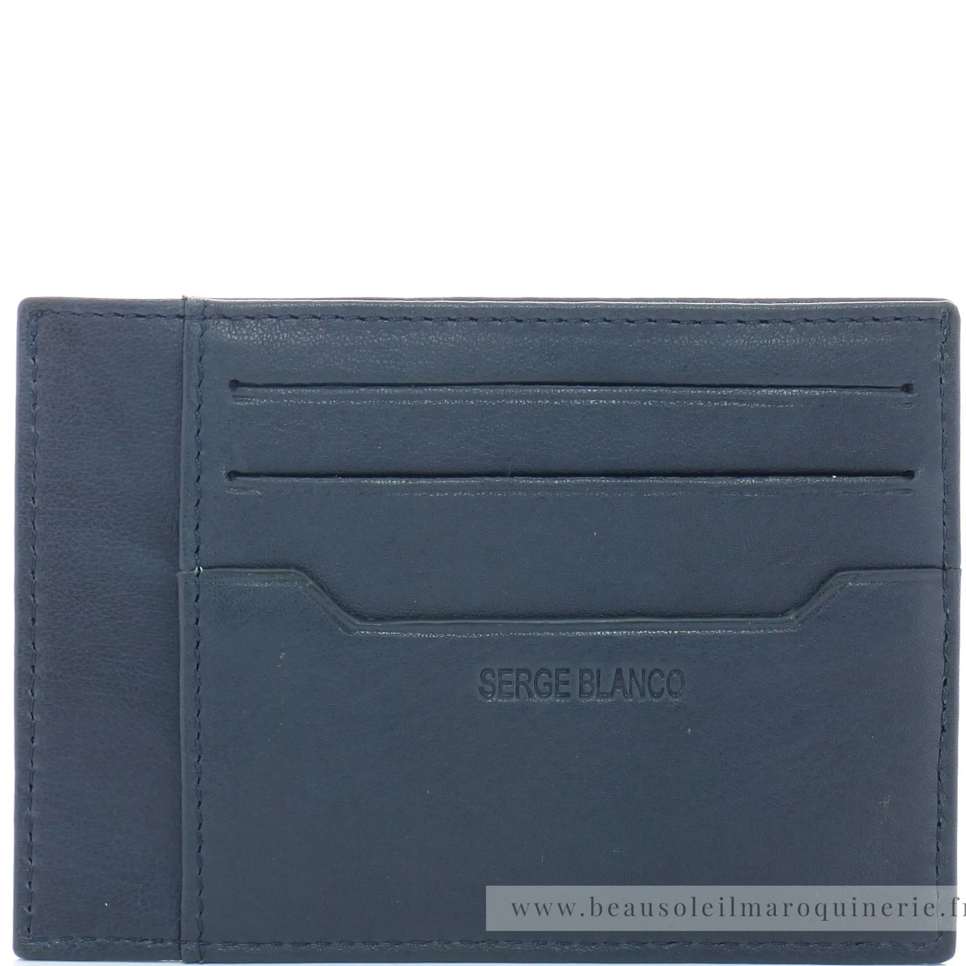 Serge Blanco Porte-cartes homme Anchorage en cuir*Homme Porte-Cartes Homme