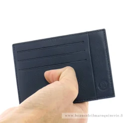 Serge Blanco Porte-cartes homme Anchorage en cuir*Homme Porte-Cartes Homme