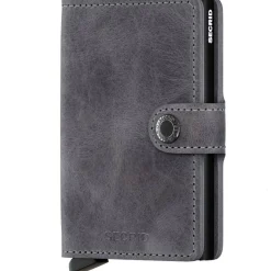 Secrid Porte-cartes Miniwallet Vintage cuir effet vieilli*Homme Portefeuilles Homme|Porte-Cartes Homme