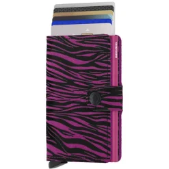 Secrid Porte-cartes Miniwallet Zebra imprime zebre*Femme Porte-Cartes Femme