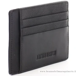 Arthur Aston Porte-cartes plat en cuir Oscar*Homme Porte-Cartes Homme