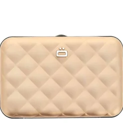 Ogon Porte-cartes Quilted matelasse button*Femme Porte-Cartes Femme