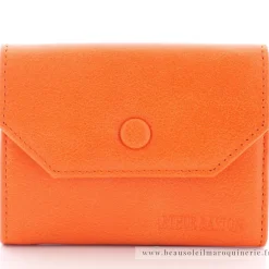 Arthur Aston Porte-cartes rabat Juliette en cuir*Femme Porte-Cartes Femme
