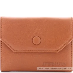 Arthur Aston Porte-cartes rabat Juliette en cuir*Femme Porte-Cartes Femme