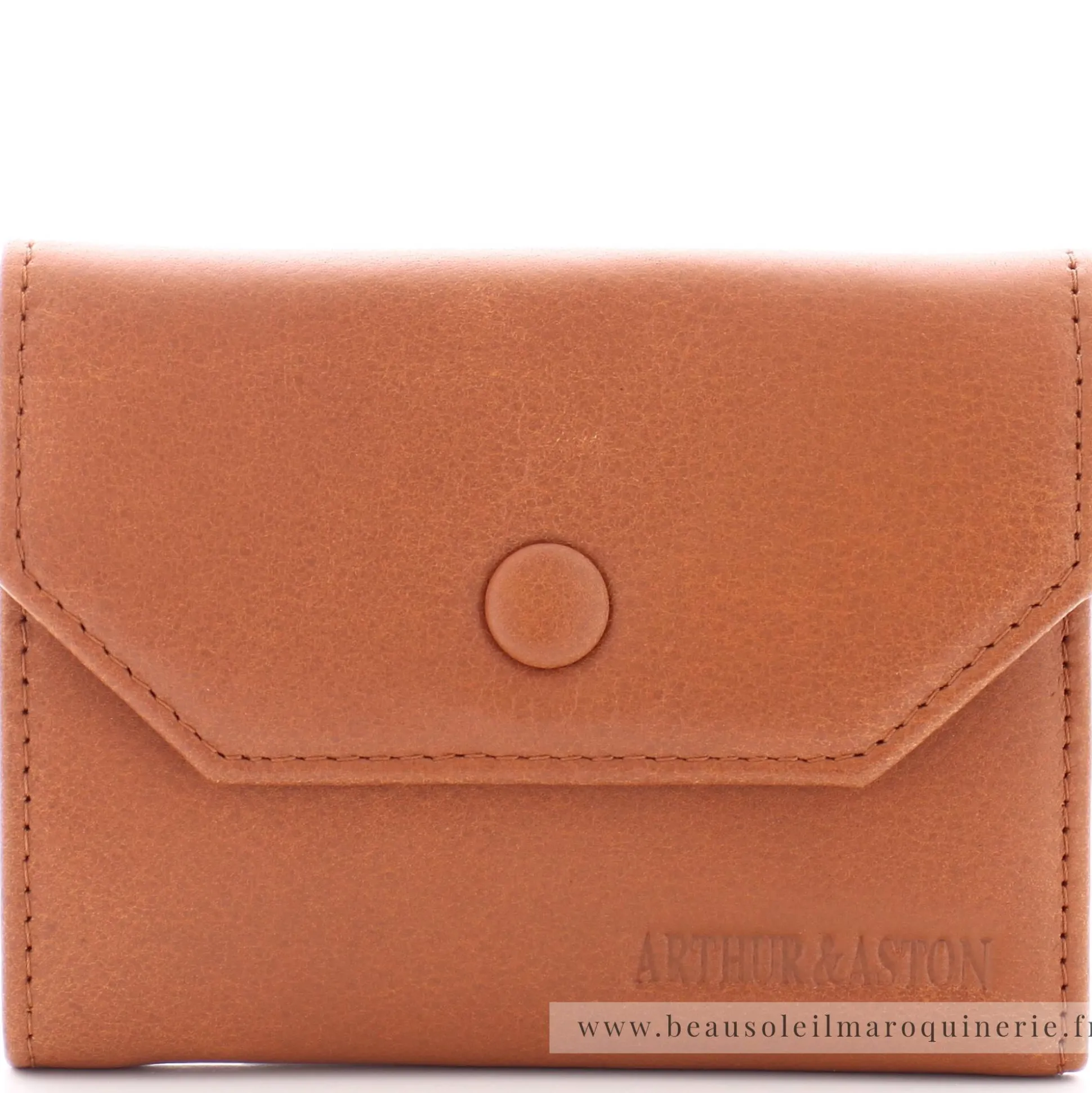 Arthur Aston Porte-cartes rabat Juliette en cuir*Femme Porte-Cartes Femme