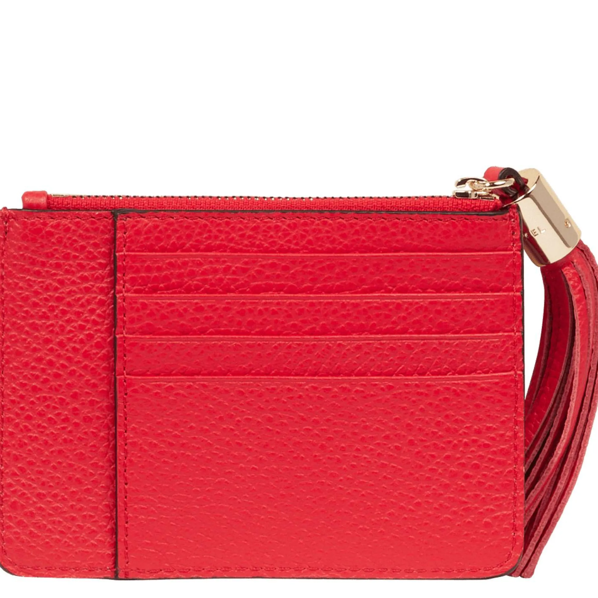 Lancel Porte-cartes zippe L cuir graine Premier Flirt*Femme Porte-Cartes Femme