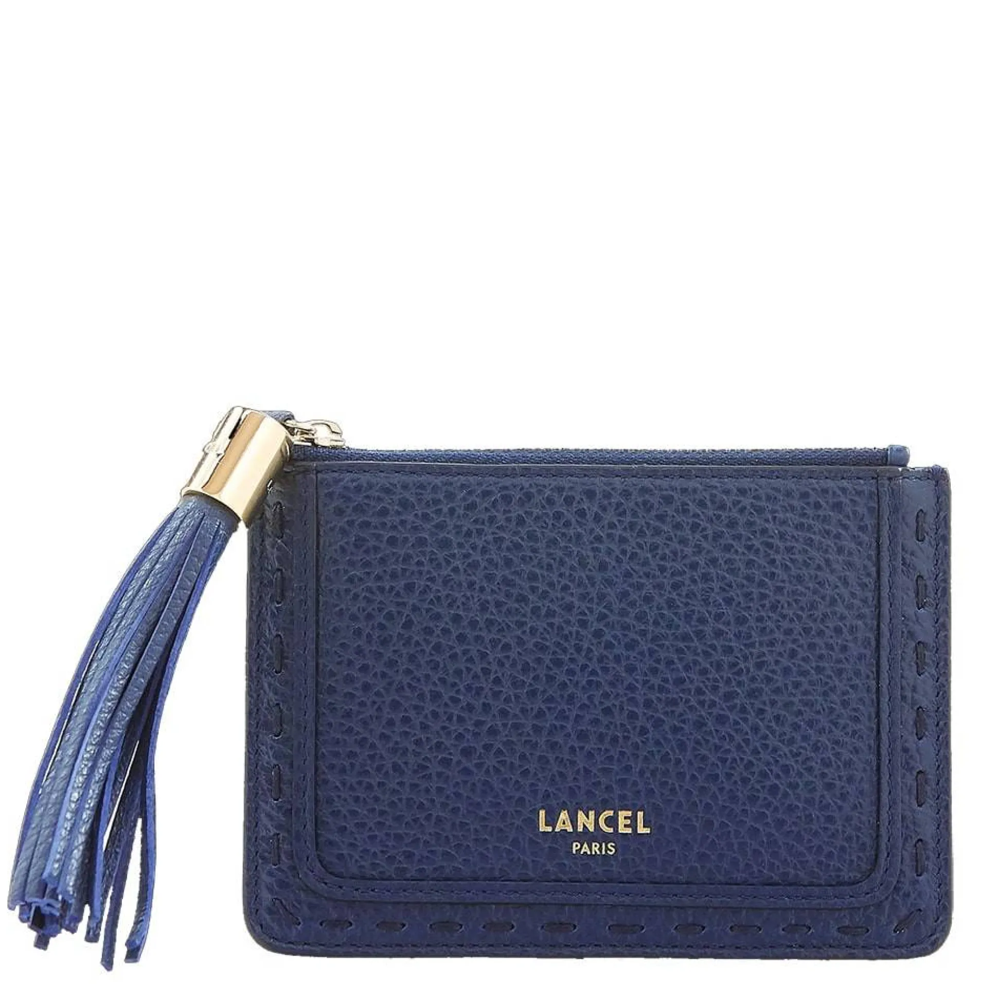 Lancel Porte-cartes zippe L cuir graine Premier Flirt*Femme Porte-Cartes Femme