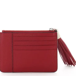 Lancel Porte-cartes zippe L cuir graine Premier Flirt*Femme Porte-Cartes Femme