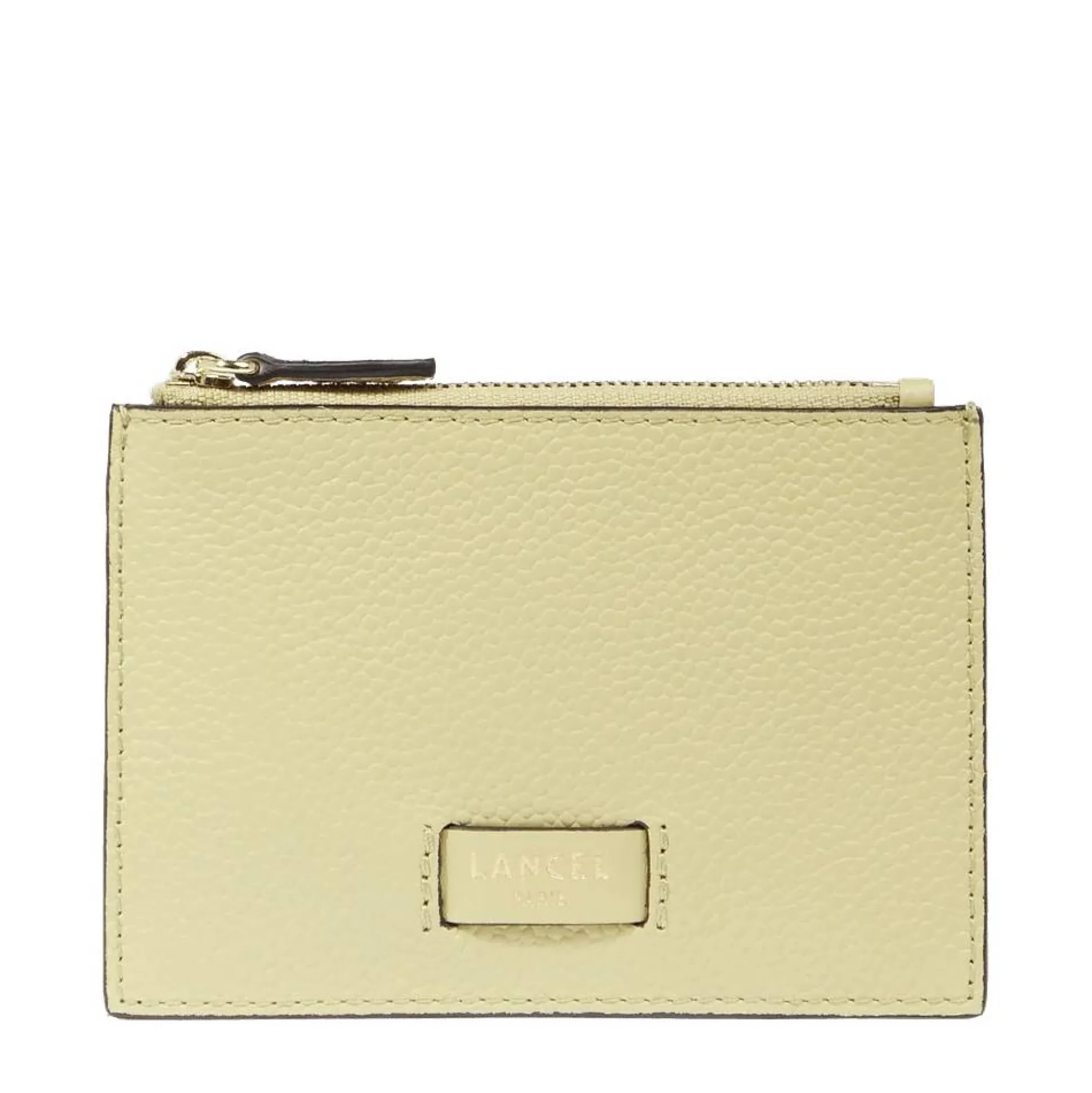 Lancel Porte-cartes zippe Ninon en cuir graine*Femme Porte-Cartes Femme