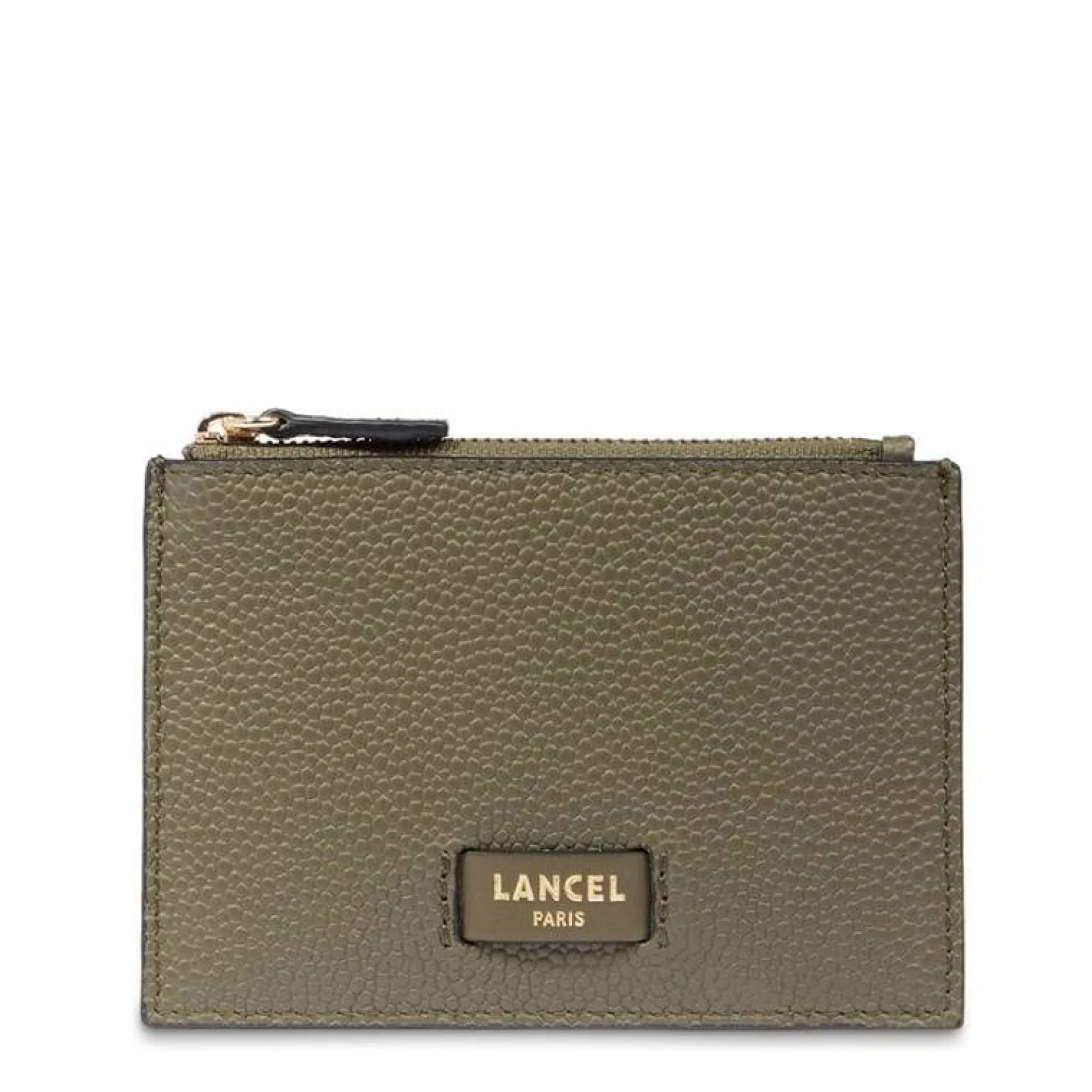 Lancel Porte-cartes zippe Ninon en cuir graine*Femme Porte-Cartes Femme