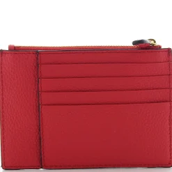 Lancel Porte-cartes zippe Ninon en cuir graine*Femme Porte-Cartes Femme
