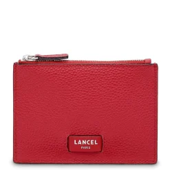 Lancel Porte-cartes zippe Ninon en cuir graine*Femme Porte-Cartes Femme