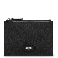 Lancel Porte-cartes zippe Ninon en cuir graine*Femme Porte-Cartes Femme