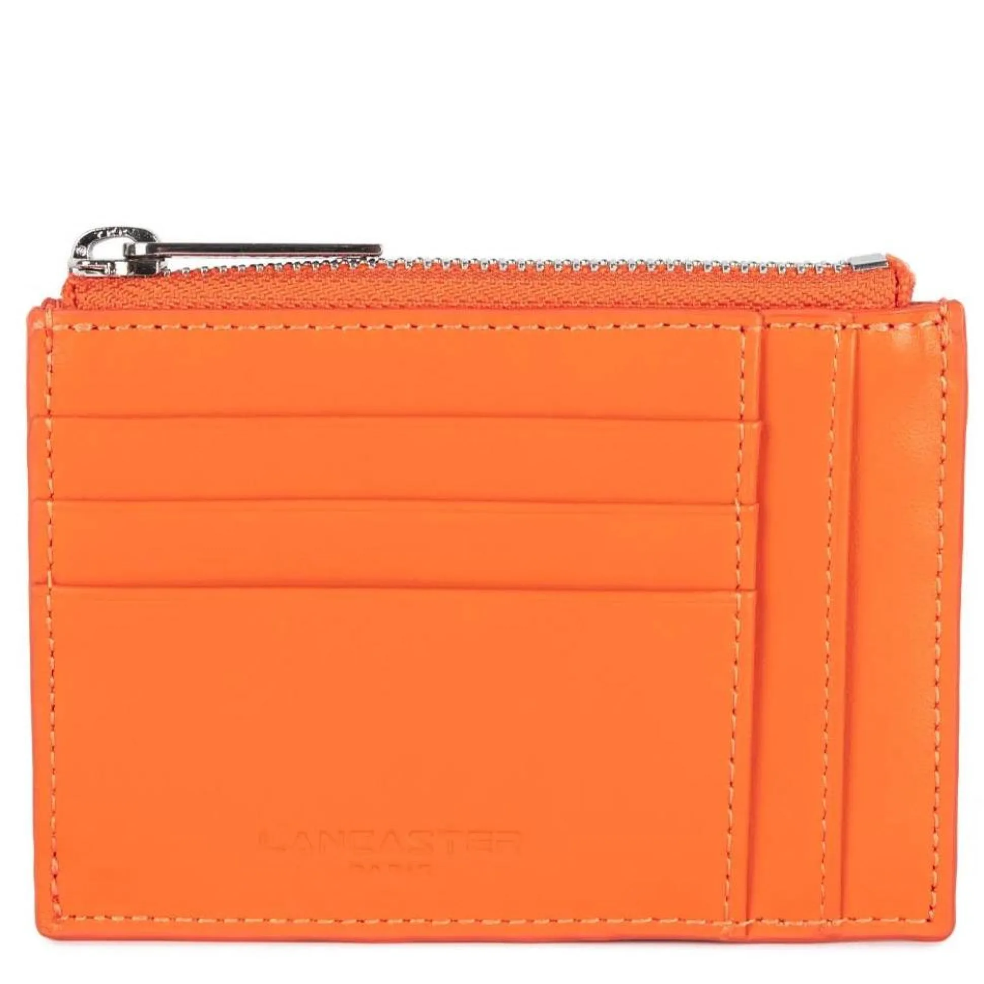 Lancaster Porte-cartes zippe Paris PM en cuir*Femme Porte-Cartes Femme