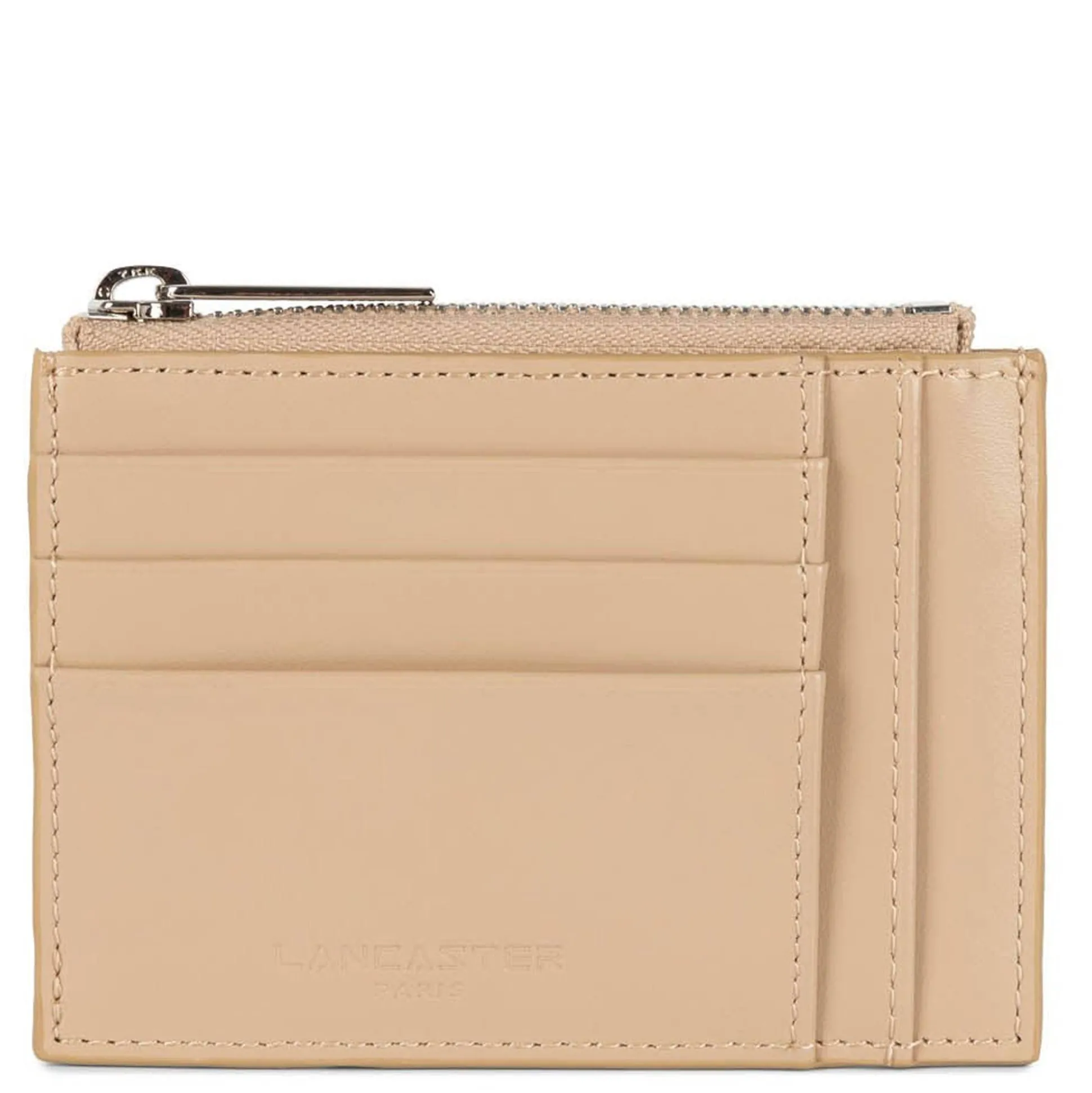 Lancaster Porte-cartes zippe Paris PM en cuir*Femme Porte-Cartes Femme