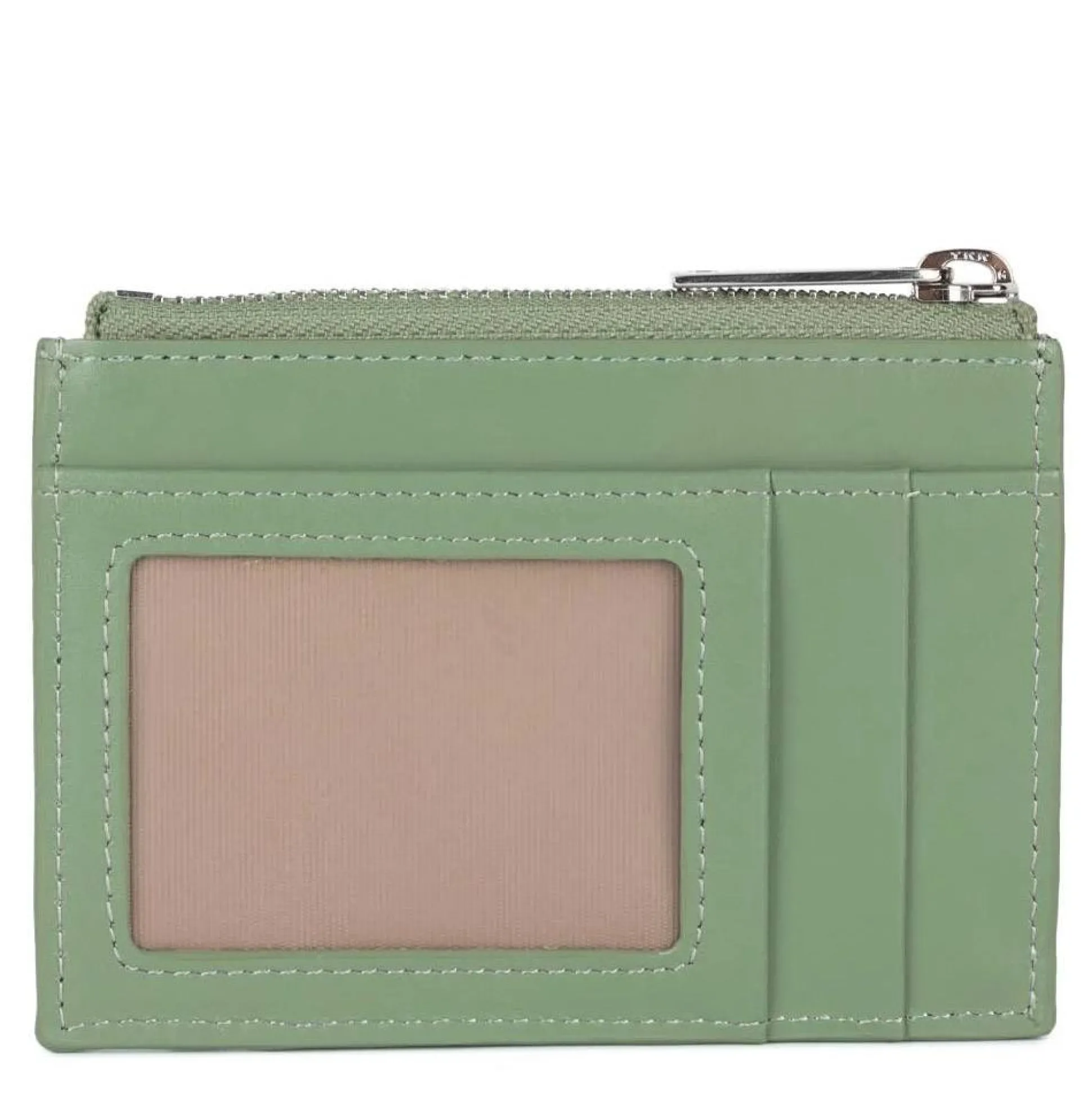 Lancaster Porte-cartes zippe Paris PM en cuir*Femme Porte-Cartes Femme
