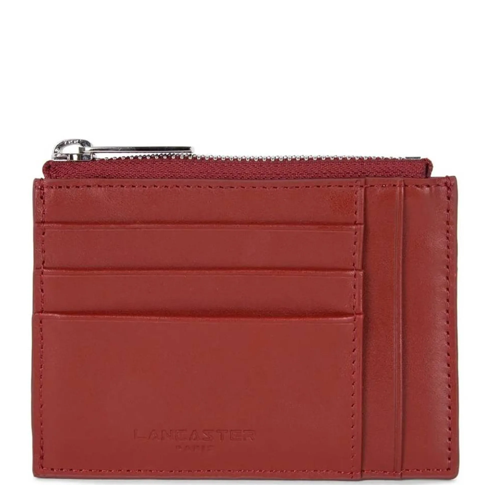 Lancaster Porte-cartes zippe Paris PM en cuir*Femme Porte-Cartes Femme