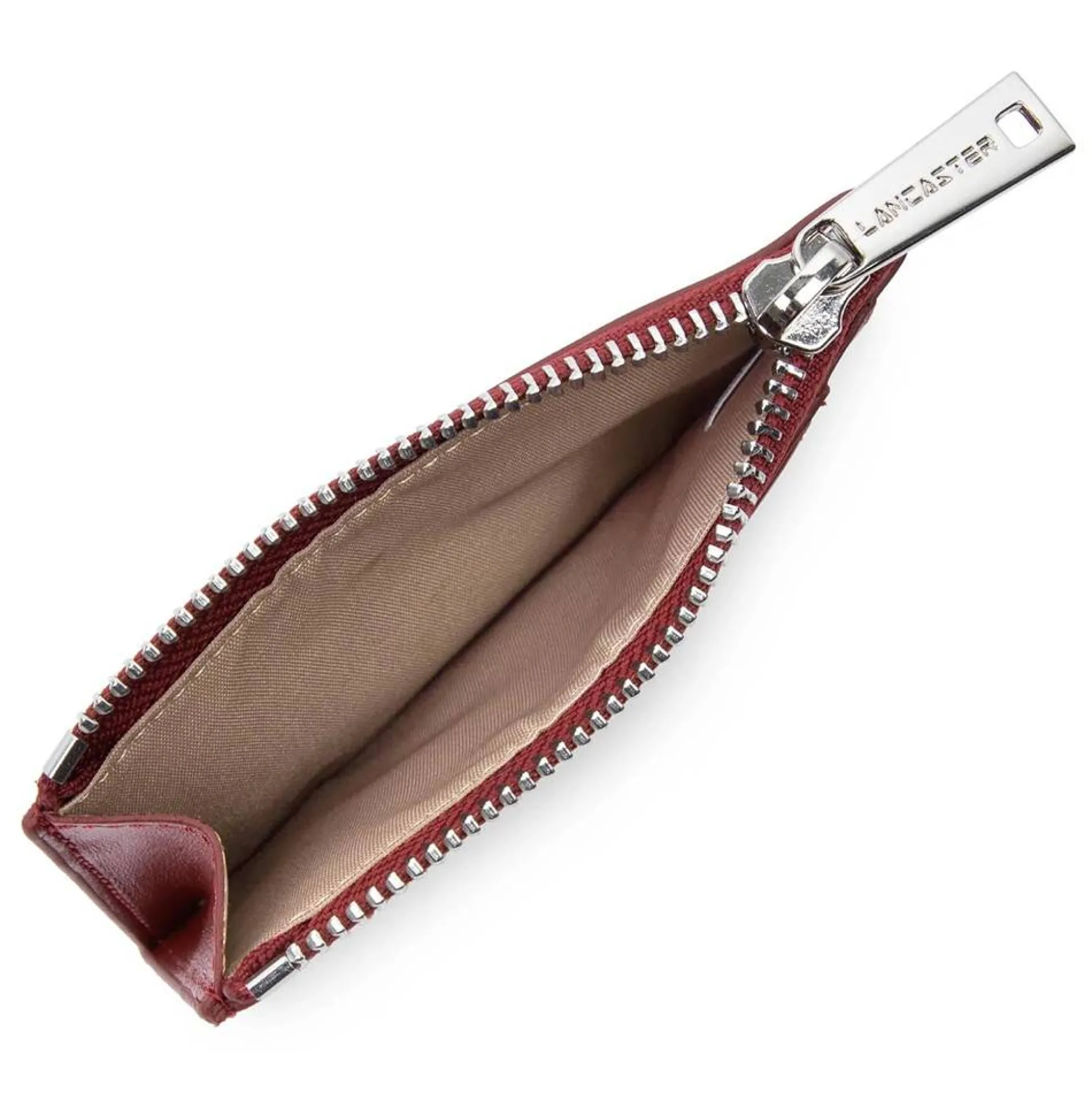 Lancaster Porte-cartes zippe Paris PM en cuir*Femme Porte-Cartes Femme