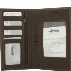 Francinel Porte-chequier cuir Bilbao*Homme Porte-Chéquier