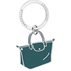 Longchamp Porte-cles emaille Le Pliage Metal*Femme/Homme Porte-Clés|Porte-Clés Femme