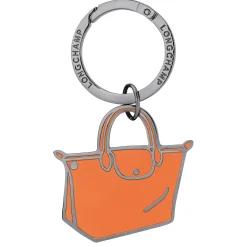 Longchamp Porte-cles emaille Le Pliage Metal*Femme/Homme Porte-Clés|Porte-Clés Femme