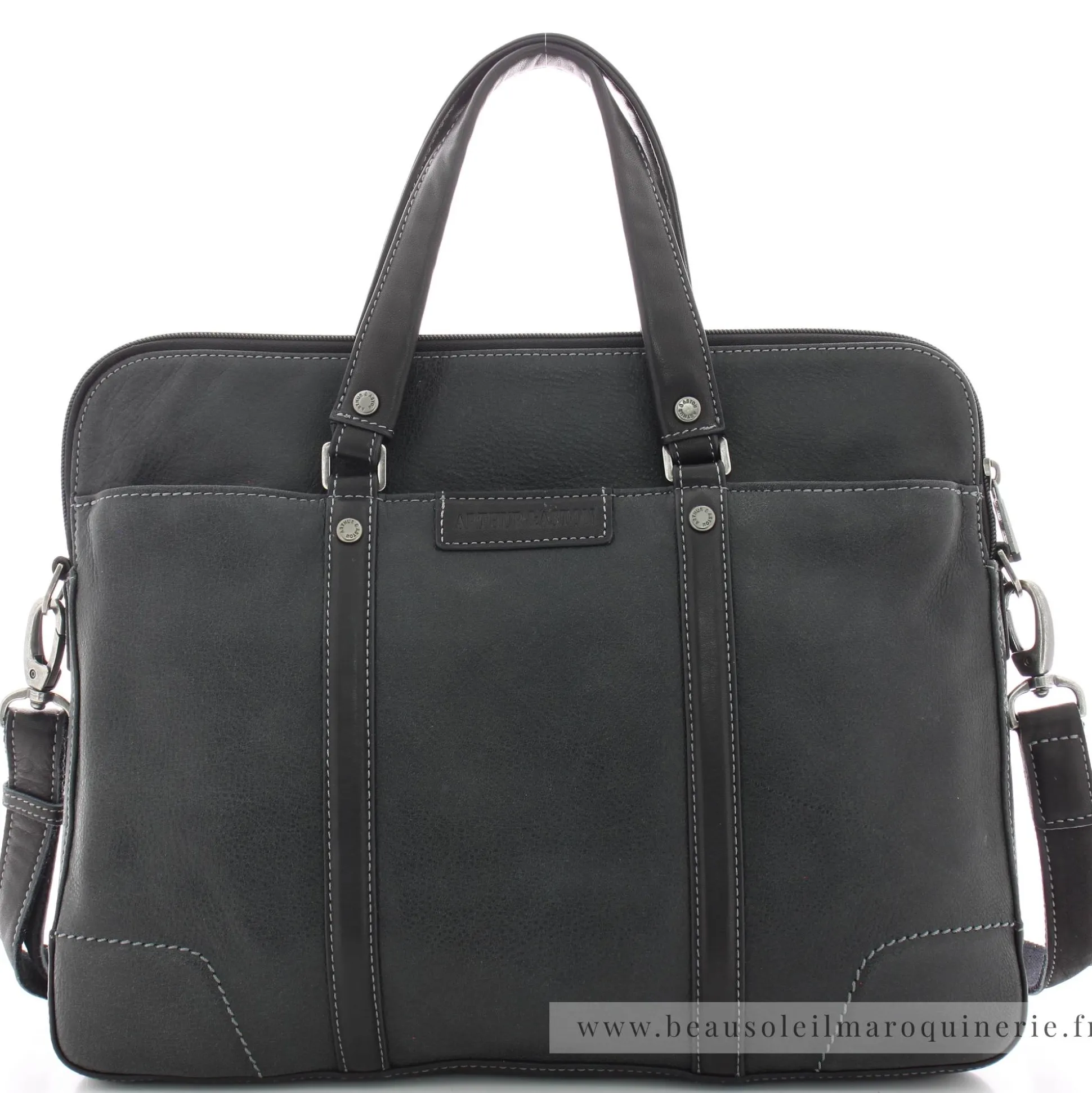 Arthur Aston Porte-documents Marco en cuir*Homme Sacs Besace
