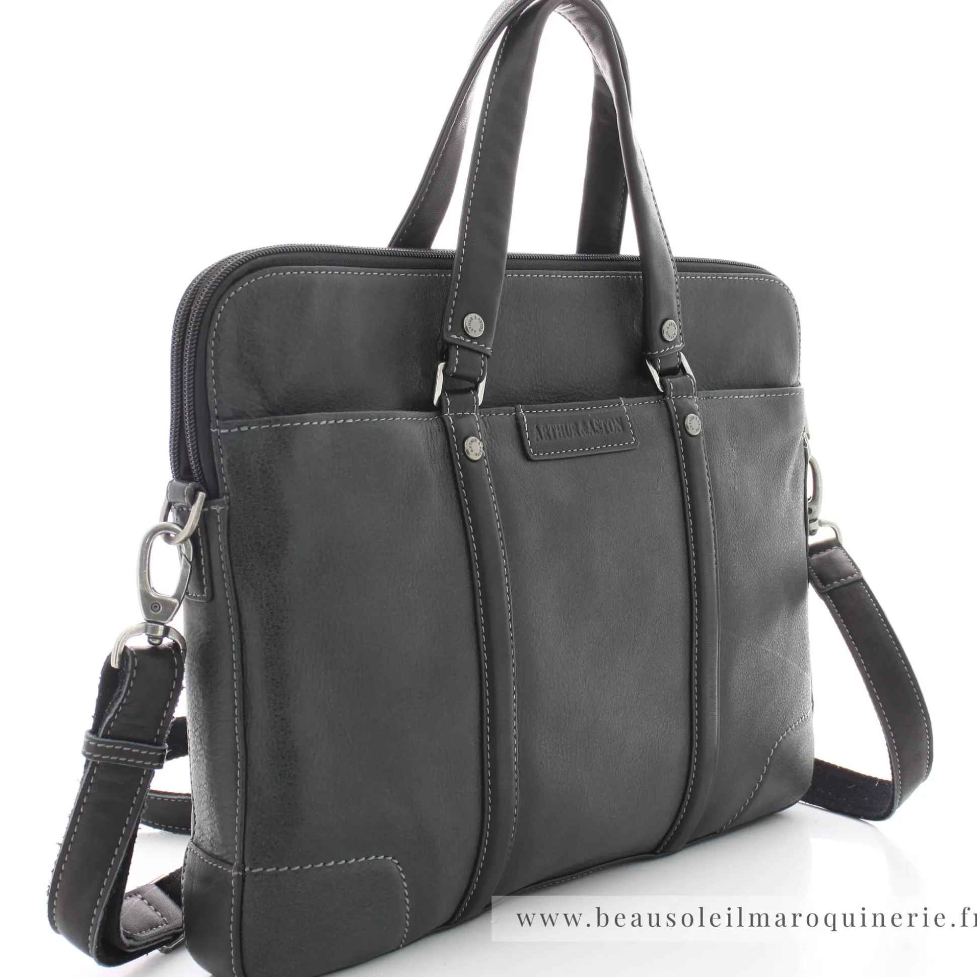 Arthur Aston Porte-documents Marco en cuir*Homme Sacs Besace