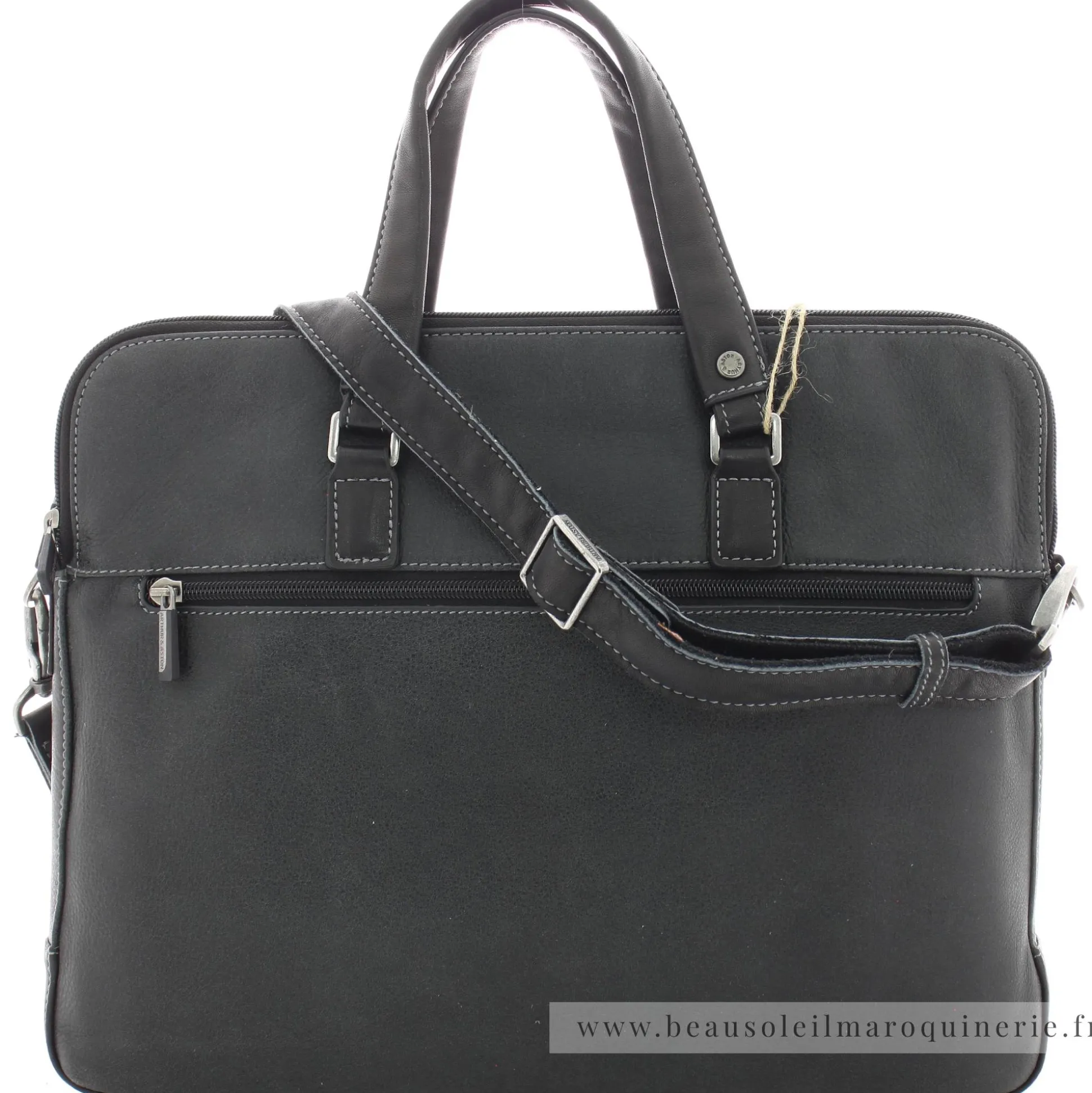Arthur Aston Porte-documents Marco en cuir*Homme Sacs Besace
