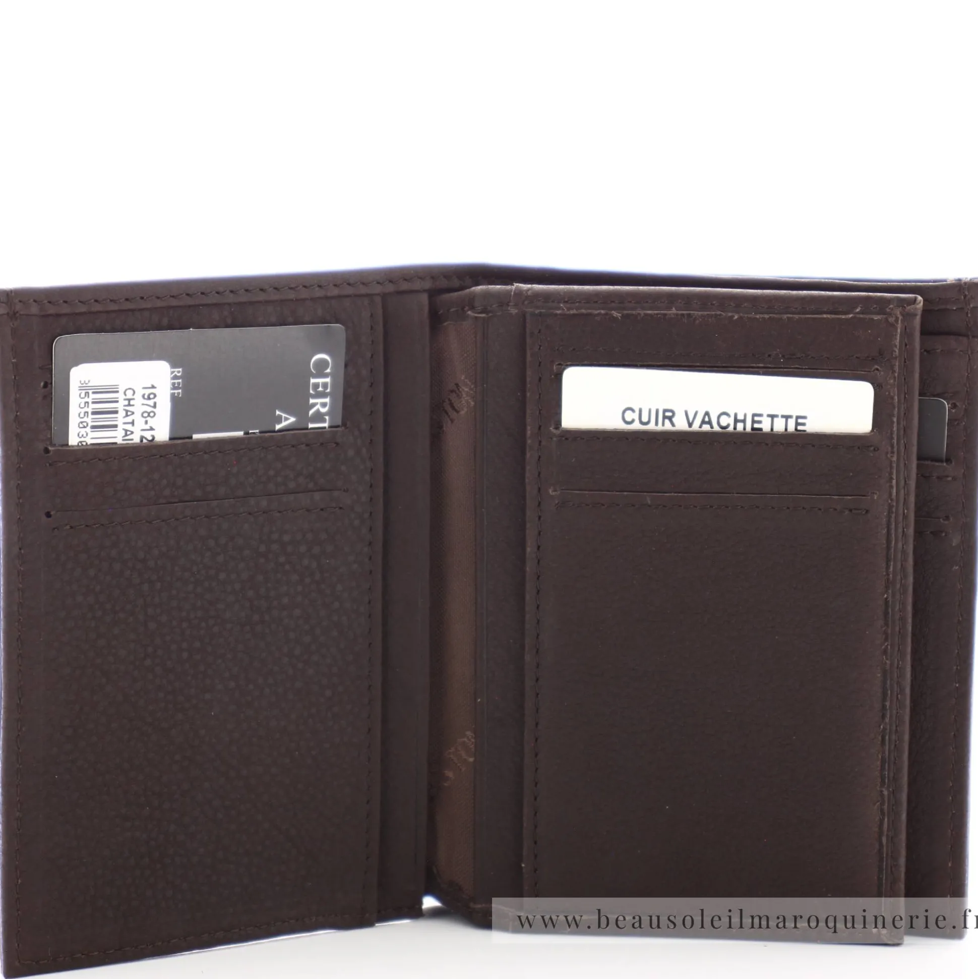 Arthur Aston Portefeuille 3 volets cuir Oscar*Homme Portefeuilles Homme