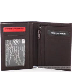 Arthur Aston Portefeuille 3 volets cuir Oscar*Homme Portefeuilles Homme