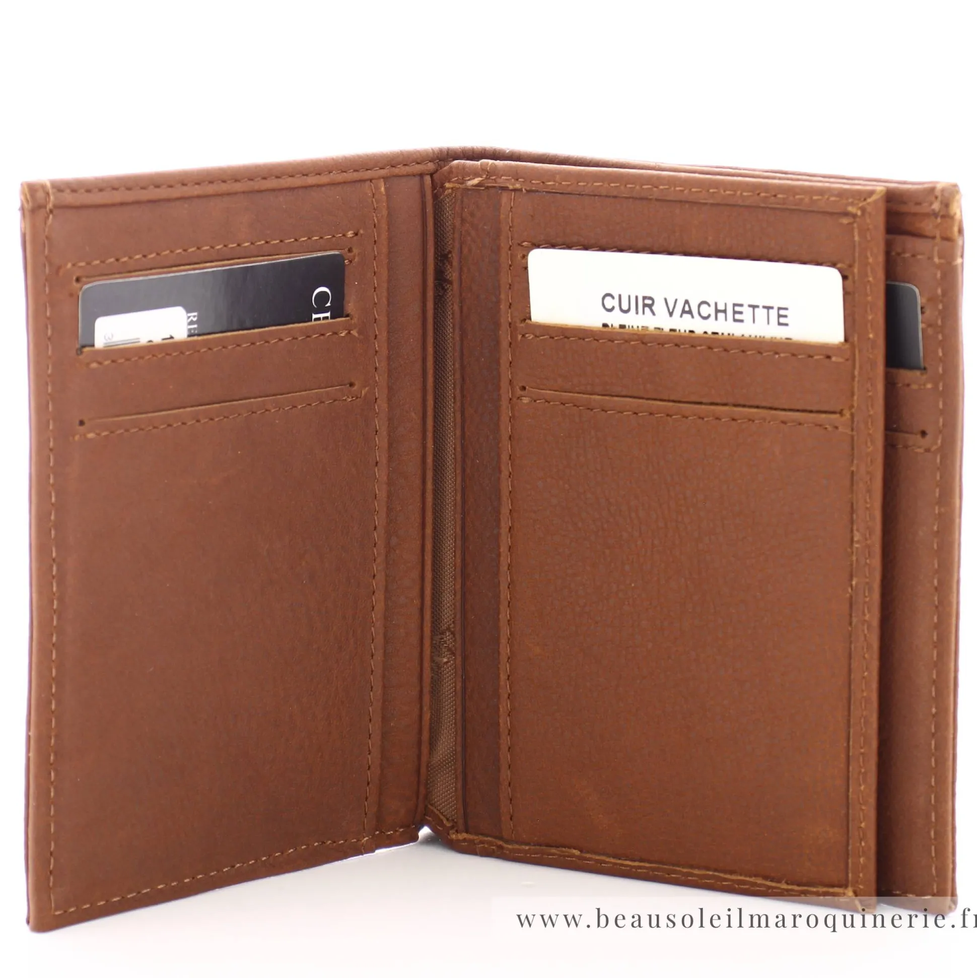 Arthur Aston Portefeuille 3 volets cuir Oscar*Homme Portefeuilles Homme