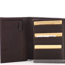 Arthur Aston Portefeuille 3 volets cuir gras Louis*Homme Portefeuilles Homme