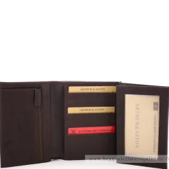 Arthur Aston Portefeuille 3 volets cuir gras Louis*Homme Portefeuilles Homme