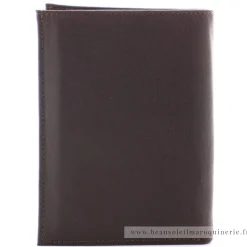 Arthur Aston Portefeuille 3 volets cuir gras Louis*Homme Portefeuilles Homme