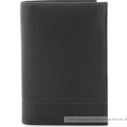 Francinel Portefeuille 2 volets en cuir gras Pialota*Homme Portefeuilles Homme