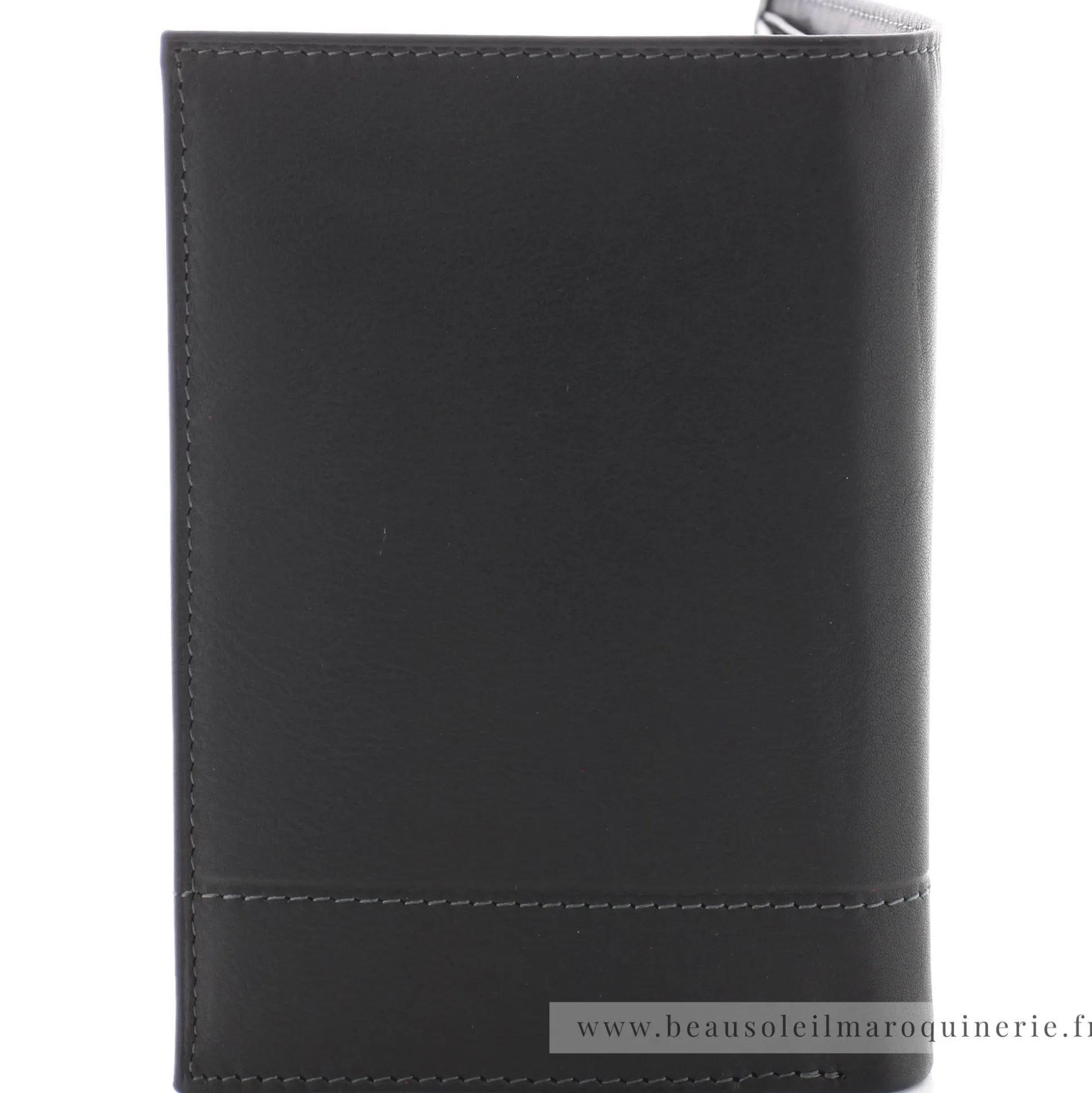 Francinel Portefeuille 2 volets en cuir gras Pialota*Homme Portefeuilles Homme