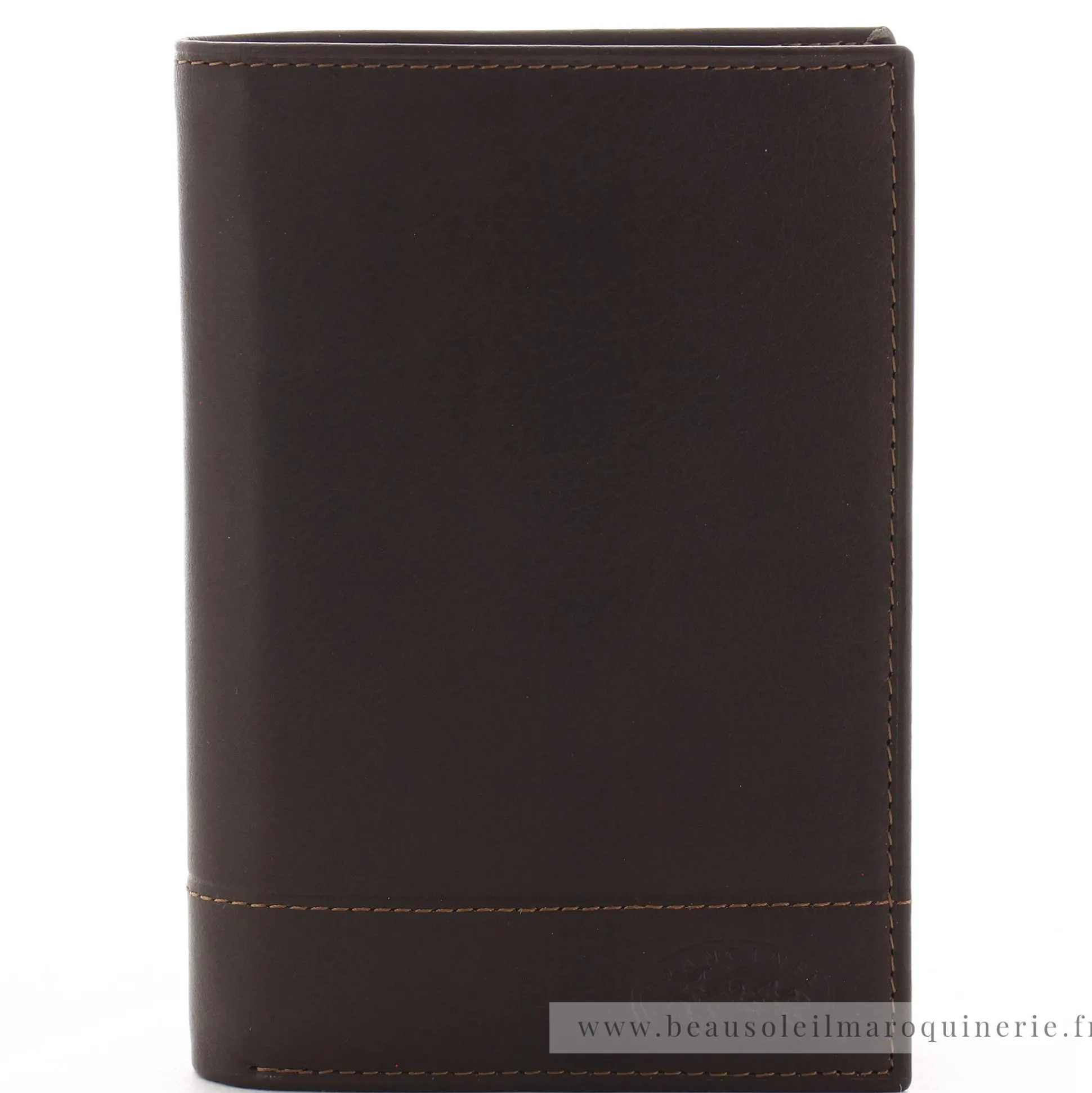 Francinel Portefeuille 2 volets en cuir gras Pialota*Homme Portefeuilles Homme