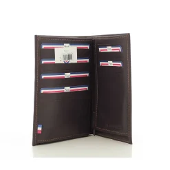 Frandi Portefeuille 3 volets en cuir Authentique*Homme Portefeuilles Homme
