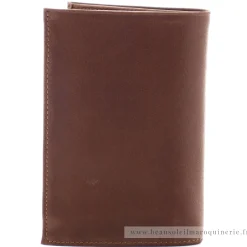 Frandi Portefeuille 3 volets en cuir Authentique*Homme Portefeuilles Homme